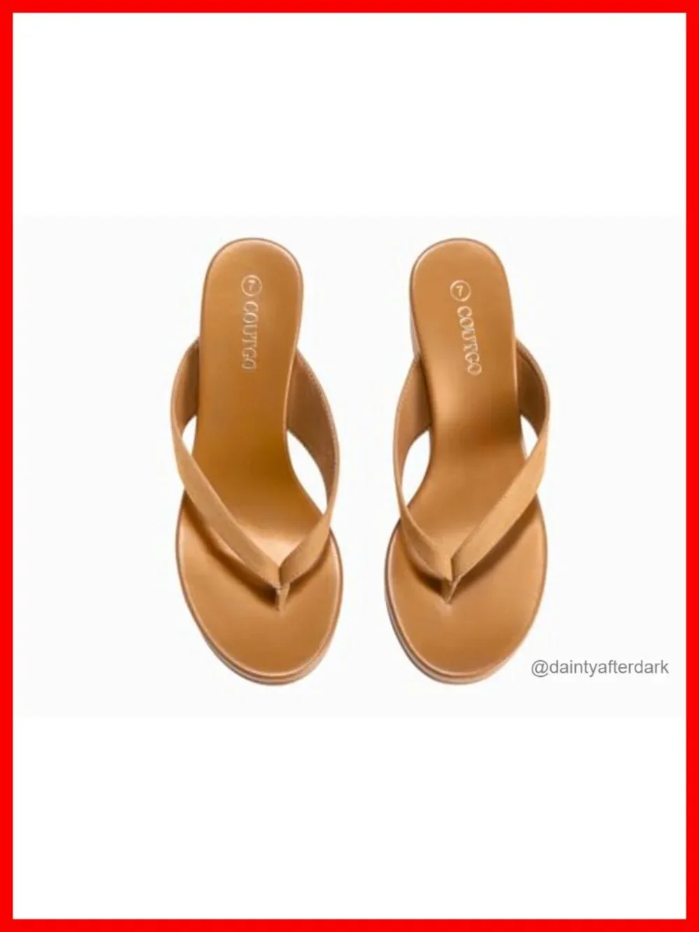 Women's Platform Wedge Heels Sandals Flip Flops Thong Slide Summer Shoes